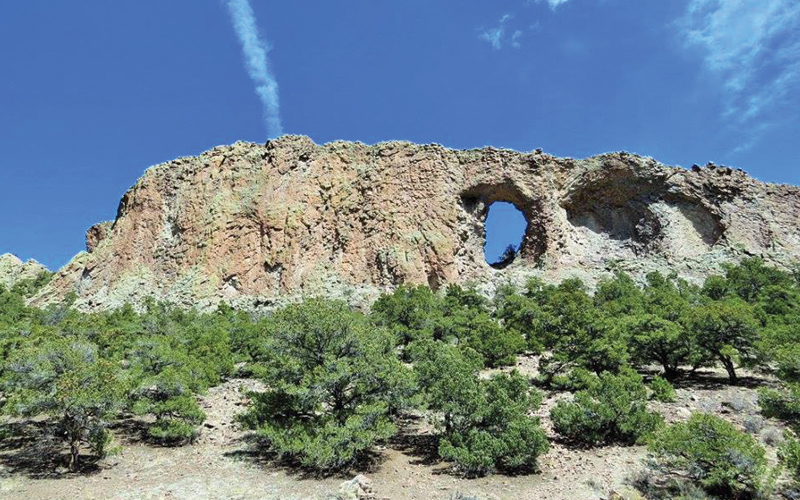 Natural Arch Rio Grande County Colorado