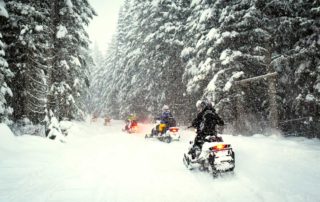 Snowmobiling South Fork CO