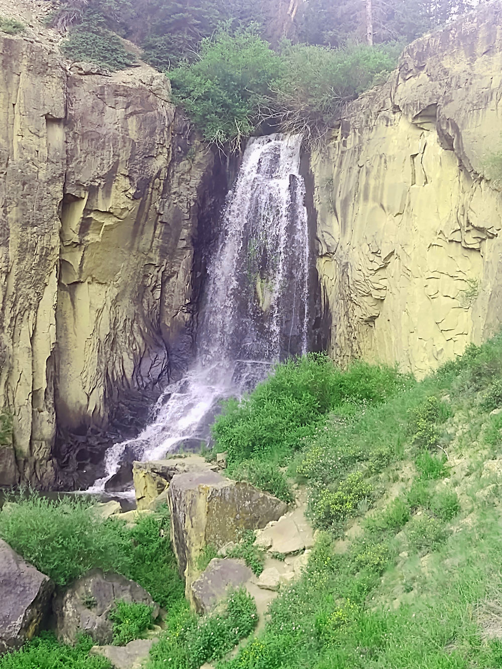 South Clear Creek Falls Near Creede CO Visit Rio Grande County CO