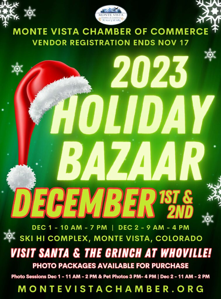 Holiday Bazaar at Ski HI Complex Monte Vista CO