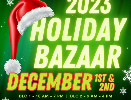 Holiday Bazaar & Christmas Train Dec 1 & 2