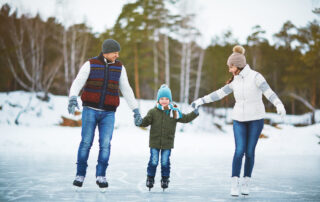 Family Ice Skating